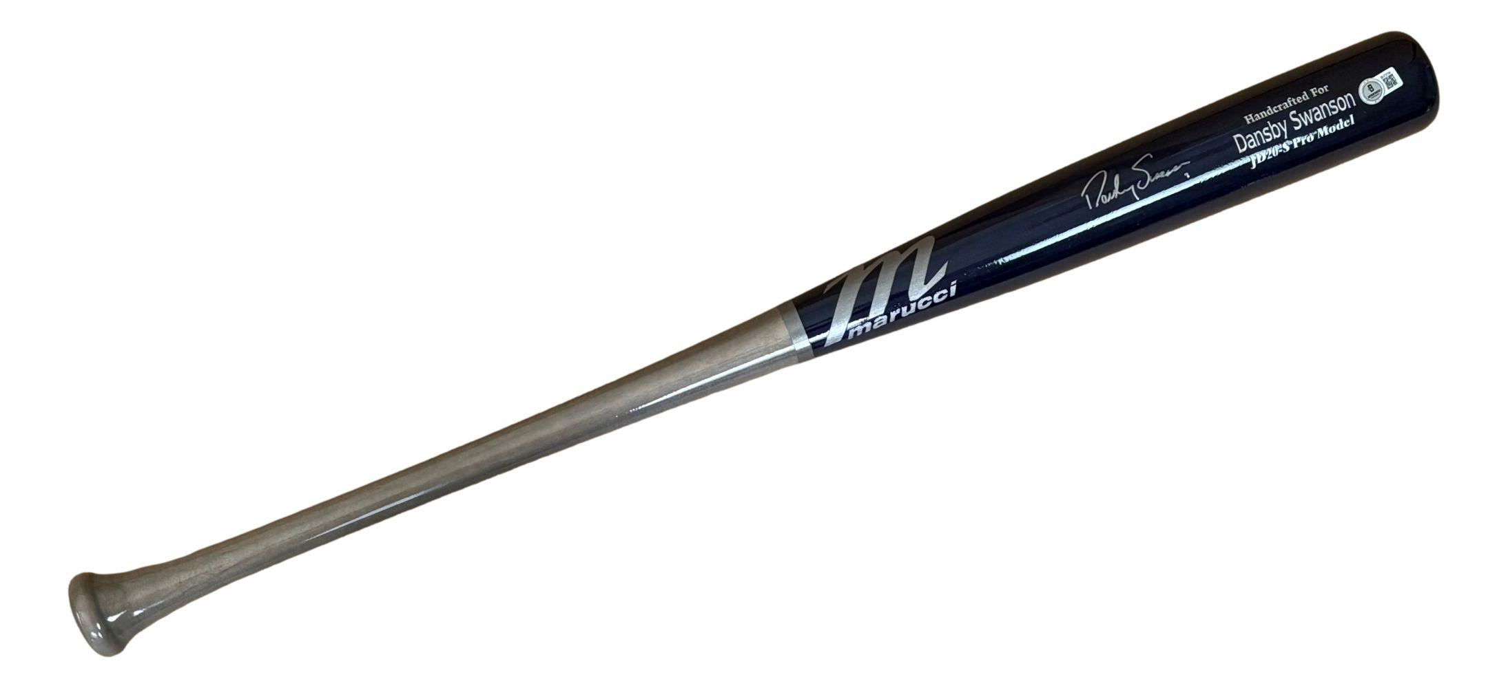 Dansby Swanson Cubs Signed Marucci Baseball Bat (Beckett) at PristineAuction.com Dansby Swanson Cubs Signed Marucci Baseball Bat (Beckett) at PristineAuction.com