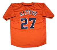 Jose Altuve Signed Jersey Inscribed "17 AL MVP " (Beckett) at PristineAuction.com