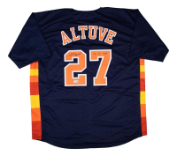 Jose Altuve Signed Jersey Inscribed "17 AL MVP" (Beckett) at PristineAuction.com