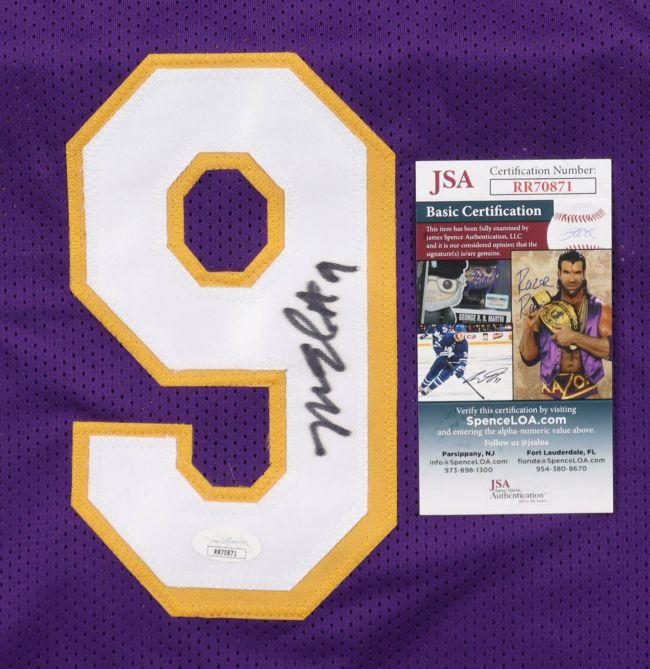 Nick Van Exel Signed Jersey (JSA) at PristineAuction.com Nick Van Exel Signed Jersey (JSA) at PristineAuction.com