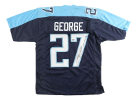 Eddie George Signed Jersey Inscribed "NFL ROY 96" (Beckett) at PristineAuction.com