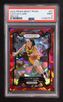 Caitlin Clark 2024 Panini Draft Picks Red Ice Prizm #57 RC (PSA 9) at PristineAuction.com