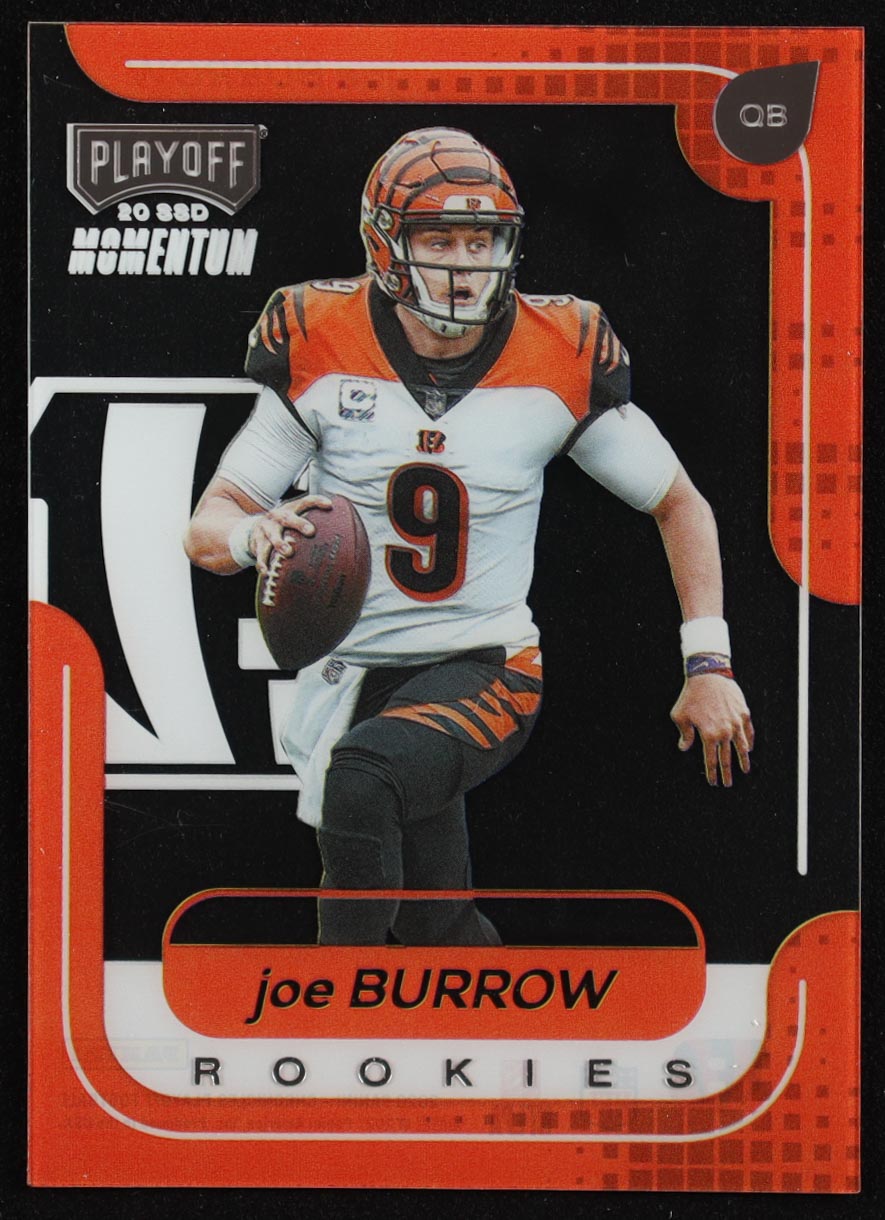 Joe Burrow 2020 Momentum Rookies #1 RC at PristineAuction.com Joe Burrow 2020 Momentum Rookies #1 RC at PristineAuction.com