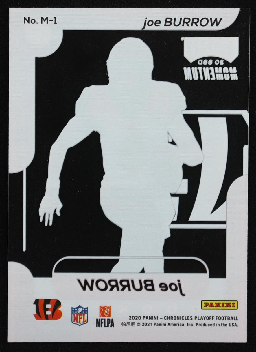 Joe Burrow 2020 Momentum Rookies #1 RC at PristineAuction.com Joe Burrow 2020 Momentum Rookies #1 RC at PristineAuction.com