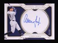 Aaron Judge 2025 Panini National Treasures Personalized Treasures Material Autographs #1 #29/35 at PristineAuction.com