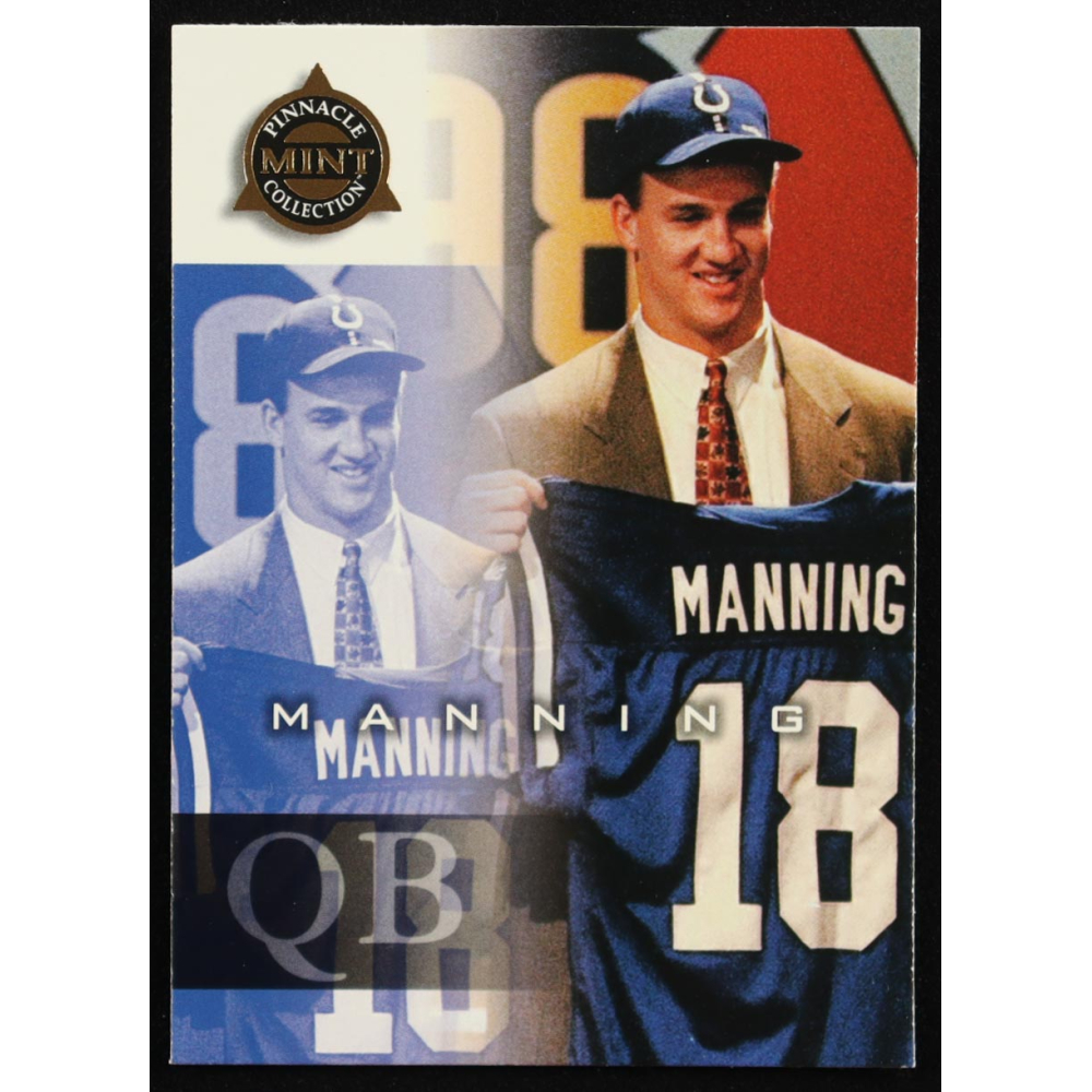 Peyton Manning 1998 Pinnacle Mint #66 RC at PristineAuction.com