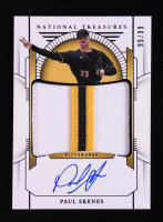 Paul Skenes 2024 Panini National Treasures Prospect Material Signatures #42 RC #99/99 at PristineAuction.com
