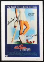 Geena Davis Signed "A League Of Their Own" 11x17 Movie Poster Canvas (Fanatics) at PristineAuction.com