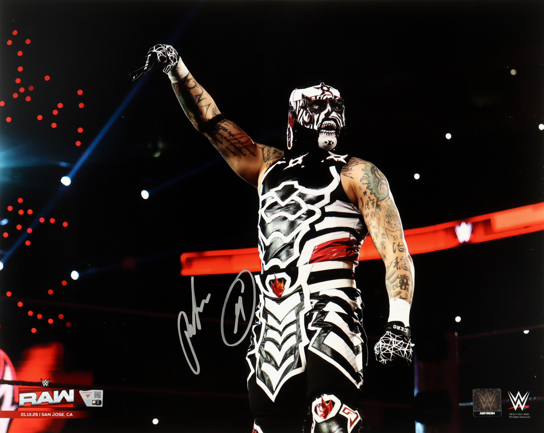 Penta Signed WWE 16x20 Photo (Fanatics) at PristineAuction.com Penta Signed WWE 16x20 Photo (Fanatics) at PristineAuction.com