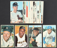 1964 Topps Giants Baseball Complete Set of (60) Cards with Sandy Koufax #3 SP, Mickey Mantle #25, Willie Mays #51 SP, Hank Aaron #49 at PristineAuction.com