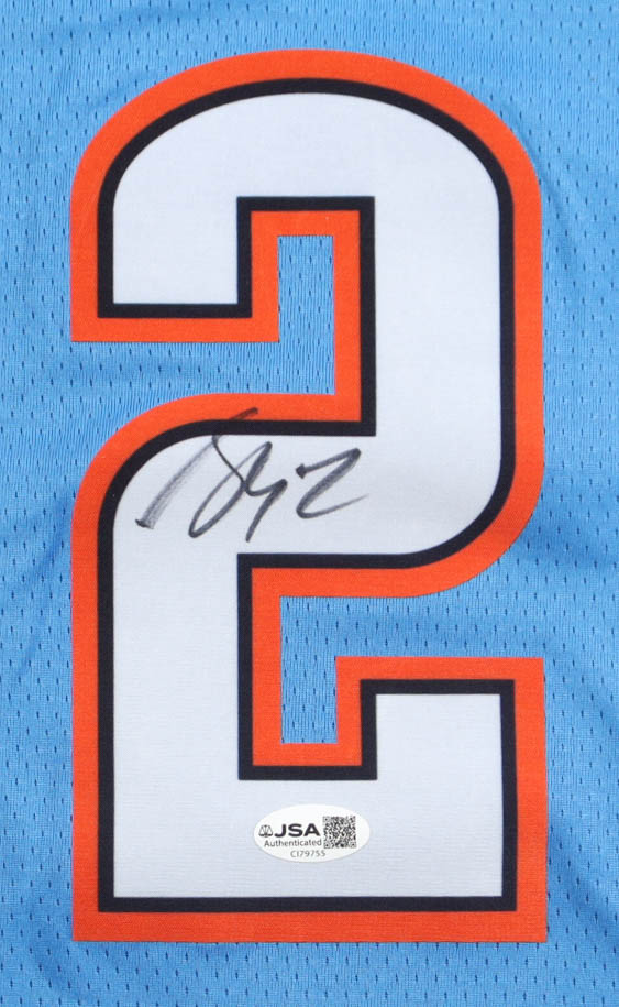 Shai Gilgeous-Alexander Signed Thunder Nike Authentic Jersey (JSA) at PristineAuction.com Shai Gilgeous-Alexander Signed Thunder Nike Authentic Jersey (JSA) at PristineAuction.com