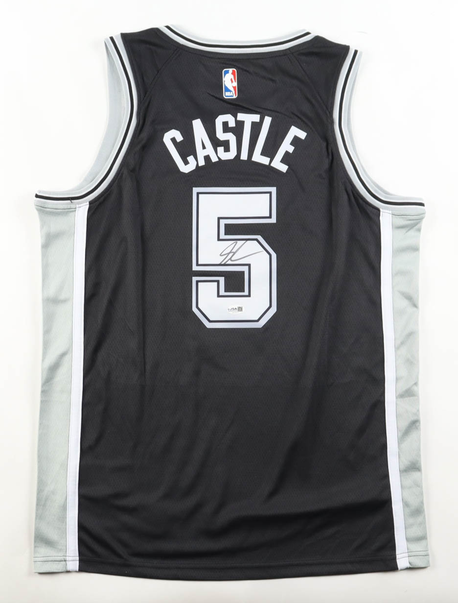 Stephon Castle Signed Spurs Nike Authentic Jersey (JSA) at PristineAuction.com Stephon Castle Signed Spurs Nike Authentic Jersey (JSA) at PristineAuction.com
