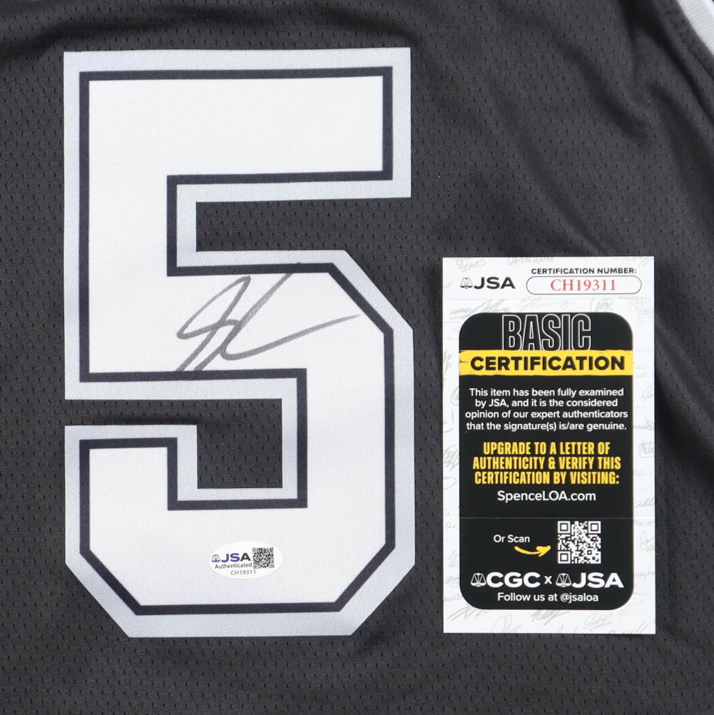 Stephon Castle Signed Spurs Nike Authentic Jersey (JSA) at PristineAuction.com Stephon Castle Signed Spurs Nike Authentic Jersey (JSA) at PristineAuction.com