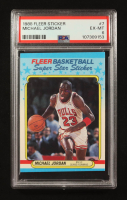Michael Jordan 1988-89 Fleer Stickers #7 (PSA 6) at PristineAuction.com