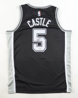 Stephon Castle Signed Spurs Nike Authentic Jersey (JSA) at PristineAuction.com