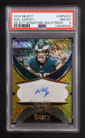 Will Shipley 2024 Panini Select Signatures Gold Prizm Autograph #SSPWSY RC #01/50 (PSA 8) at PristineAuction.com