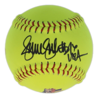 Jennie Finch Signed Softball Inscribed "USA" (PSA) at PristineAuction.com
