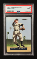 Mickey Mantle 1992 Pinnacle #9 Shortstop (PSA 9) at PristineAuction.com