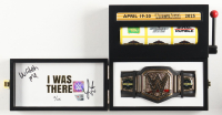 Liv Morgan Signed LE 2025 WrestleMania Mini Slot Machine Belt Case Inscribed "Watch Me" (Fanatics) at PristineAuction.com