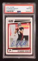Desmond Ridder 2022 Panini Score Auto #303 RC (PSA 10) at PristineAuction.com