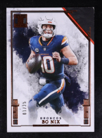 Bo Nix 2025 Panini Impeccable Bronze #20 #01/25 at PristineAuction.com