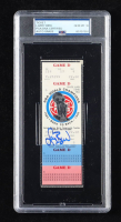 Larry Bird Signed NBA Playoffs Original Game Ticket (PSA Auto 10) at PristineAuction.com
