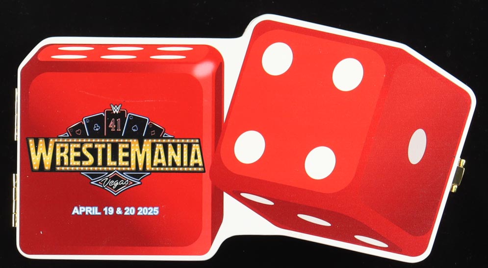 John Cena & Cody Rhodes Signed LE WWE 2025 Wrestlemania Mini Vegas Dice Belt Case (Fanatics) at PristineAuction.com John Cena & Cody Rhodes Signed LE WWE 2025 Wrestlemania Mini Vegas Dice Belt Case (Fanatics) at PristineAuction.com