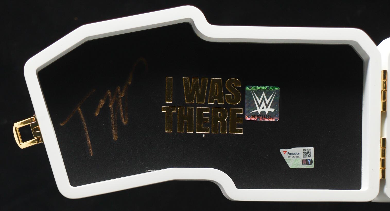Tiffany Stratton Signed WWE 2025 Wrestlemania Mini Vegas Dice Belt Case (Fanatics) at PristineAuction.com Tiffany Stratton Signed WWE 2025 Wrestlemania Mini Vegas Dice Belt Case (Fanatics) at PristineAuction.com