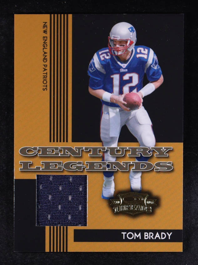 Tom Brady 2006 Donruss Threads Century Legends Materials #8 #186/250 at PristineAuction.com Tom Brady 2006 Donruss Threads Century Legends Materials #8 #186/250 at PristineAuction.com