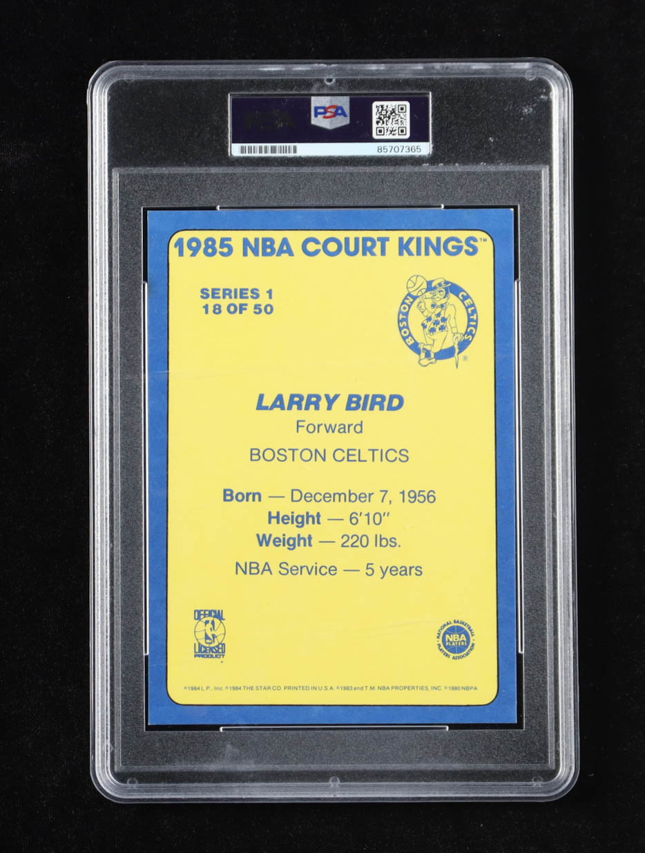 Larry Bird Signed 1985 Star Card (PSA Auto 10) at PristineAuction.com Larry Bird Signed 1985 Star Card (PSA Auto 10) at PristineAuction.com
