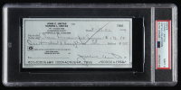 Johnny Unitas Signed 2002 Personal Check (PSA | Autograph Graded 9) at PristineAuction.com