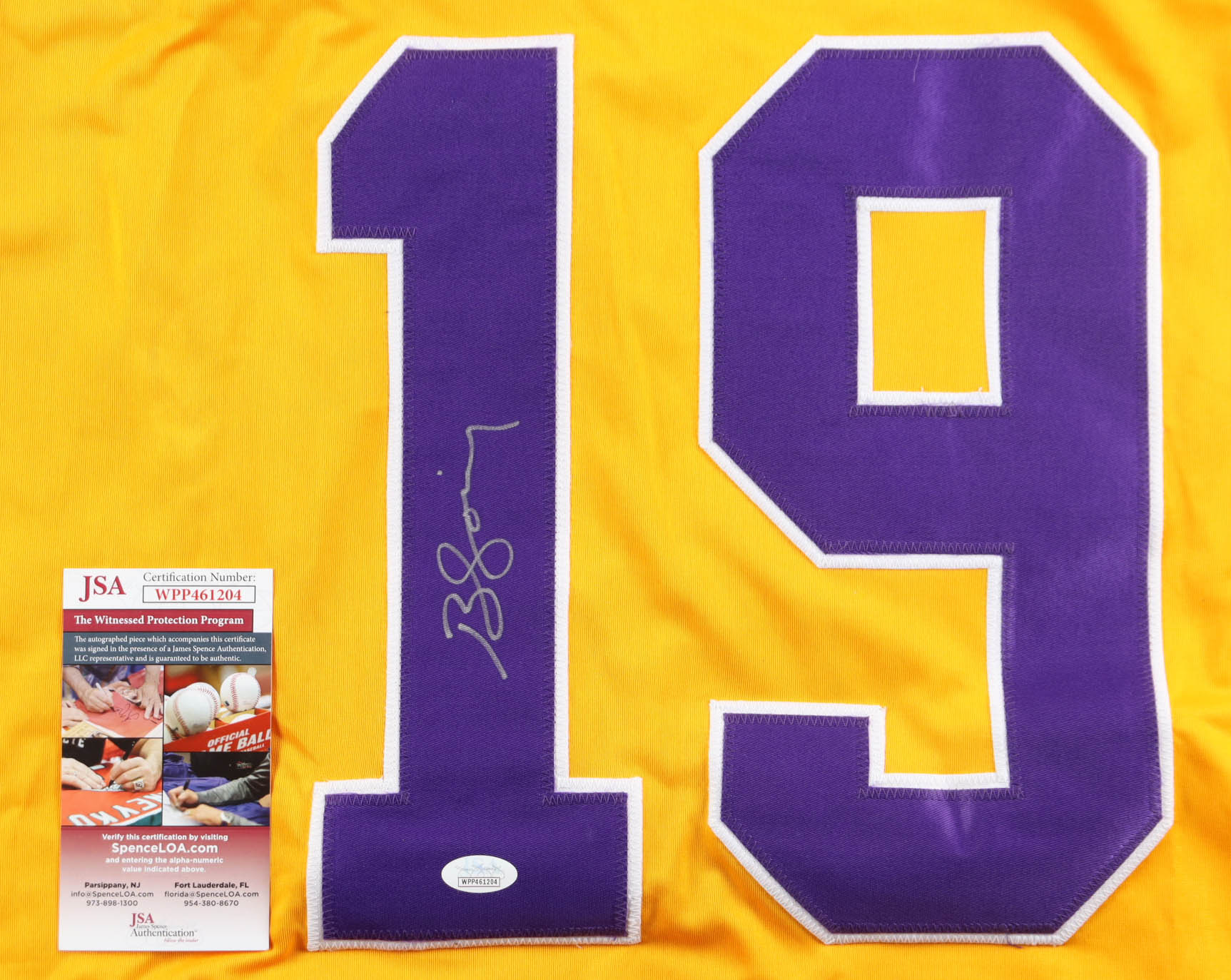 Butch Goring Signed Jersey (JSA) at PristineAuction.com Butch Goring Signed Jersey (JSA) at PristineAuction.com