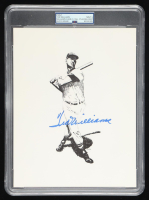 Ted Williams Signed 8.5x11 Art Print (PSA | Autograph Graded PSA 9) at PristineAuction.com