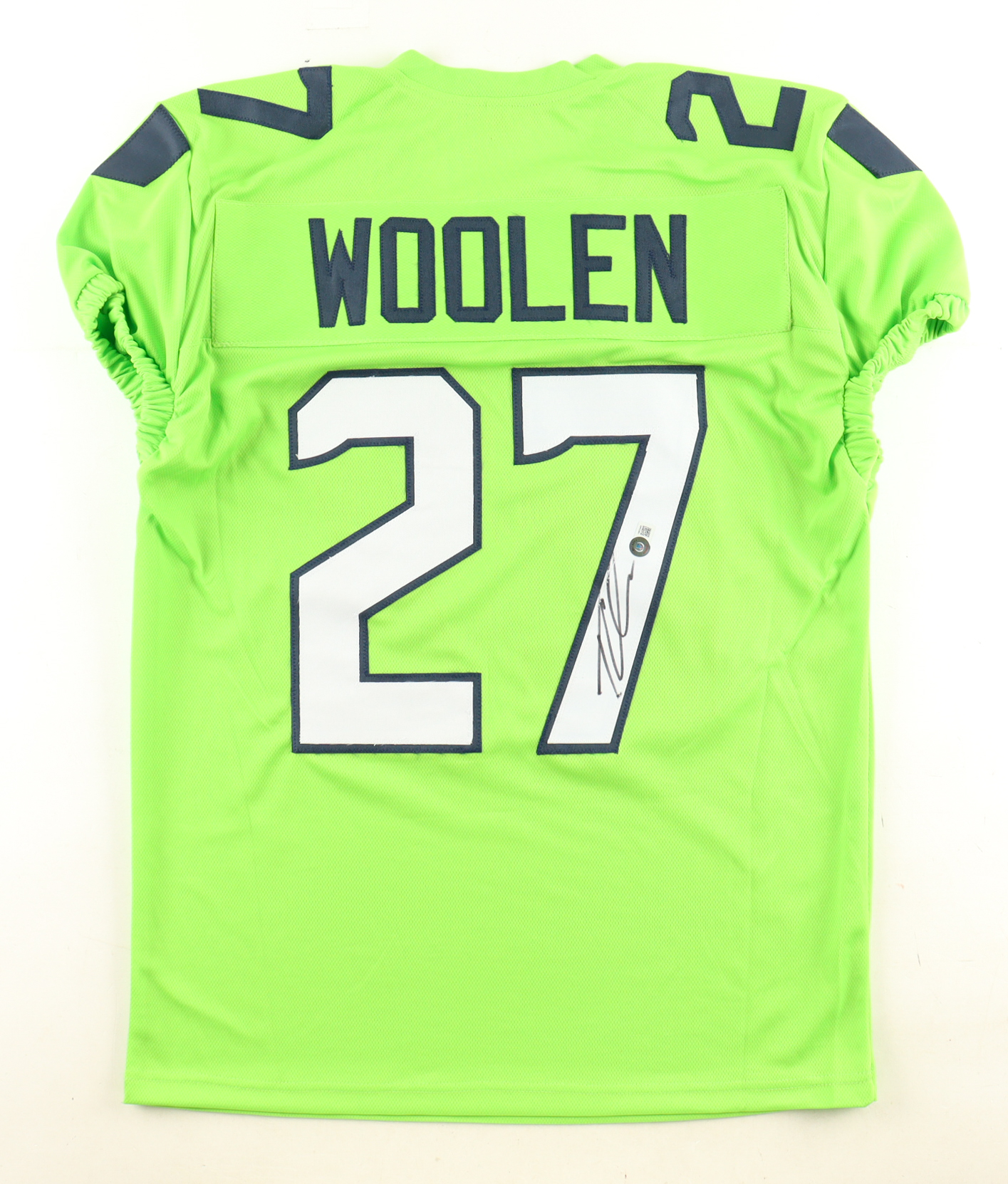 Tariq Woolen Signed Jersey (Beckett) at PristineAuction.com Tariq Woolen Signed Jersey (Beckett) at PristineAuction.com