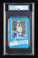 Larry Bird Signed 1982 Indiana State Sycamores Card (PSA Auto 10) at PristineAuction.com