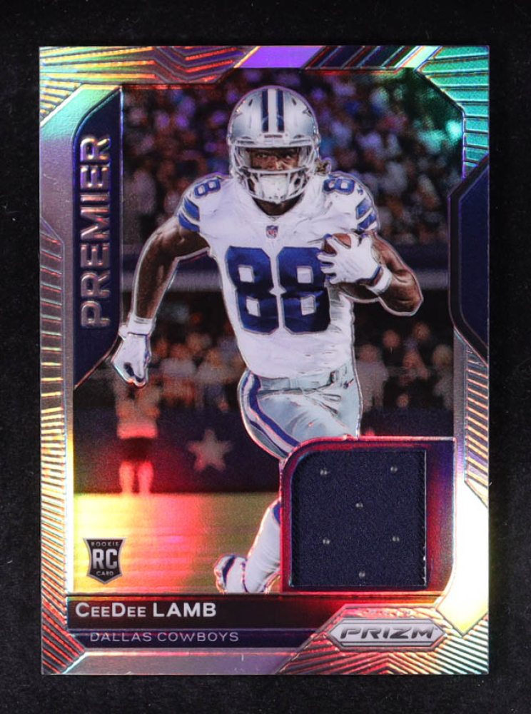 CeeDee Lamb 2020 Panini Prizm Premier Jerseys #7 RC