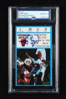 Larry Bird Signed 1995 NBA Original Game Ticket (PSA Auto 10) at PristineAuction.com
