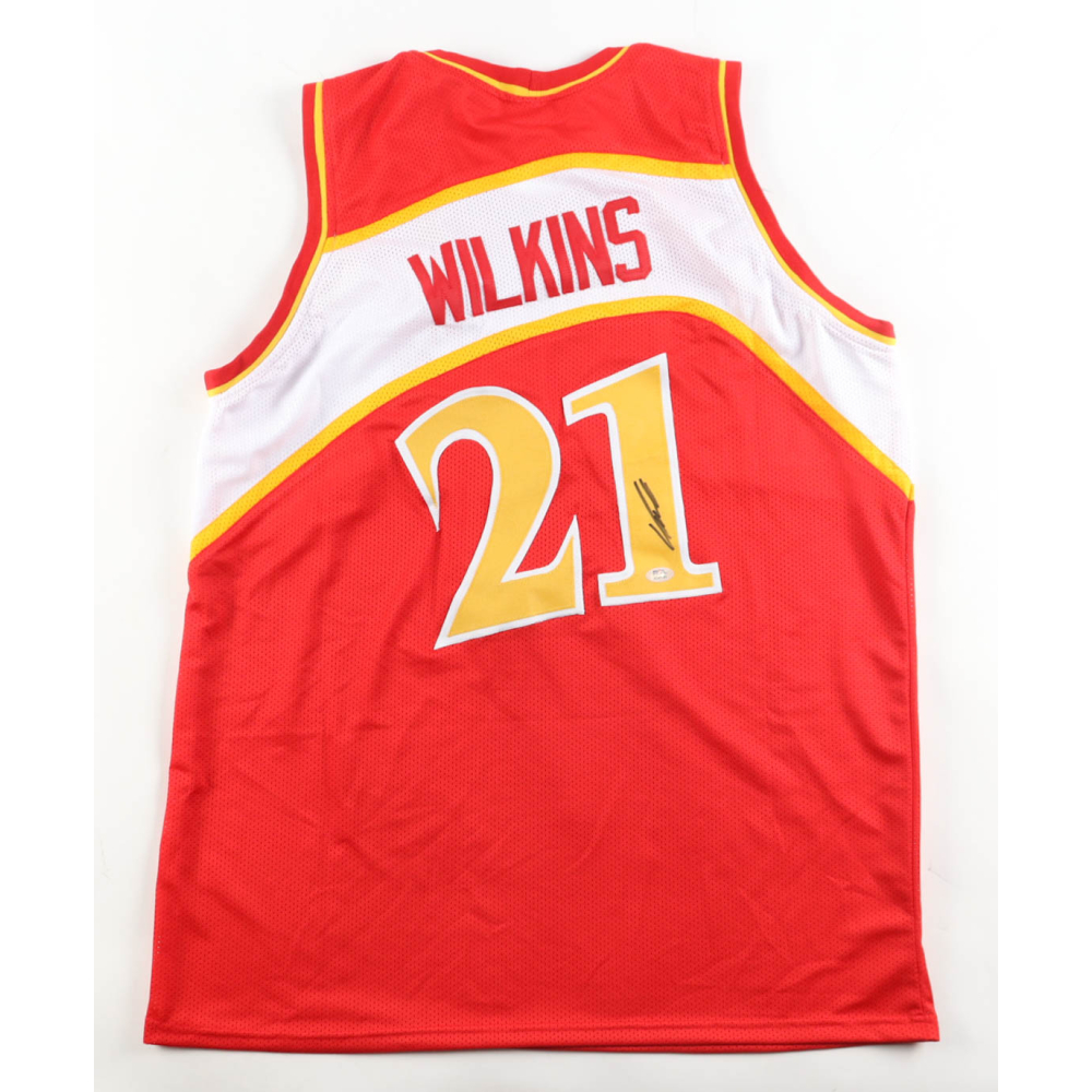 Dominique Wilkins Signed Jersey (PSA) at PristineAuction.com
