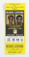 Sugar Ray Leonard vs. Tommy Hearns Original Fight Ticket at PristineAuction.com
