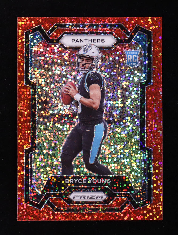 Bryce Young 2023 Panini Prizm Prizms Red Sparkle #311 RC at PristineAuction.com Bryce Young 2023 Panini Prizm Prizms Red Sparkle #311 RC at PristineAuction.com