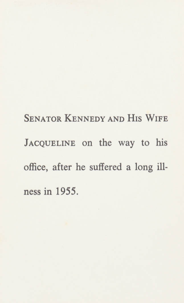 1964 John F. Kennedy Vintage Story Card at PristineAuction.com 1964 John F. Kennedy Vintage Story Card at PristineAuction.com