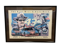Richard Petty The King Will Always Rule Framed Poster at PristineAuction.com