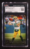 Jordan Love 2020 Panini Chronicles #PA-4 RC (CGC 10) at PristineAuction.com