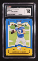Justin Herbert 2020 Panini Chronicles Classics #CL-3 RC (CGC 10) at PristineAuction.com