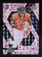 RJ Harvey 2025 Panini Mosaic Mosaic Choice Cherry Blossom #375 #14/20 RC at PristineAuction.com