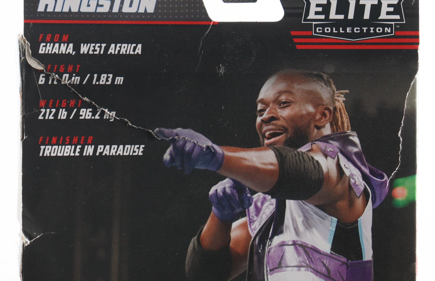 Kofi Kingston Signed Mattel WWE Elite Collection Action Figure (Fanatics) at PristineAuction.com Kofi Kingston Signed Mattel WWE Elite Collection Action Figure (Fanatics) at PristineAuction.com