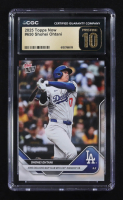Shohei Ohtani 2025 Topps Now #650 (CGC 10 Pristine) at PristineAuction.com