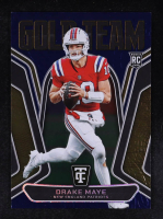 Drake Maye 2024 Totally Certified Gold Team Mirror Blue #20 #123/199 RC at PristineAuction.com