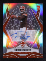Shedeur Sanders 2025 Panini Phoenix Rookie Autographs Silver #154 #033/199 RC at PristineAuction.com