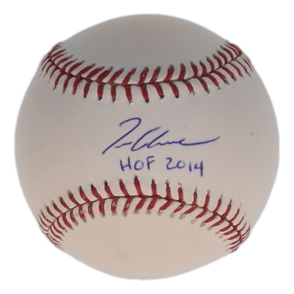 Tom Glavine Signed OML Baseball Inscribed "HOF 2014" (TriStar) at PristineAuction.com Tom Glavine Signed OML Baseball Inscribed "HOF 2014" (TriStar) at PristineAuction.com
